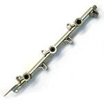 2013-16:FORD F150, 15-17:F. Exp.,l.nav. Oem Fuel Rail Manifold Supply-lh 3.5L. Fixed Price $24.00.