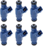 6PCS 4.0L Fuel Injector Set 01-03 Ford Ranger Explorer Mazda Mercury Holes. Fixed Price $36.99.