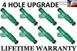 8X Upgrade 4 Hole Nozzle Bosch Fuel Injectors For Dodge Jeep 5.2 5.9L V8 318 316. Fixed Price $145.00.