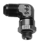 Fragola 499206-BL #6 X 9/16-18 90 Deg Swivel Adapter Black. Fixed Price $20.67.