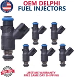 X6 Oem New Delphi Fuel Injectors For 2006-2010 Pontiac, Buick, Chevy, Saturn V6. Fixed Price $199.00.