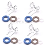 4X Fuel Injector Seal O-ring Kit & Retainer For Mercedes-benz A2710720043 Us. Fixed Price $32.99.