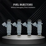 For Hyundai Santa Fe Sonata Kia Sorento Amanti Optima 4PCS Fuel Injectors. Fixed Price $32.49.