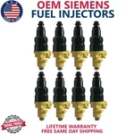 X8 New Siemens Fuel Injector Fits 1999-96 Mercedes CL500 S420 5.0L 0000788323. Fixed Price $239.00.