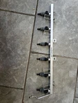 Bmw X3 2004-2006 2.5L Fuel Railing W/ Injectors Assy Oem 7541453. Fixed Price $75.95.