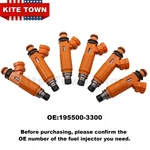 Oem Denso Fuel Injectors 6X For 1998-04 Mitsubishi Montero 3.5L 195500-3300. Fixed Price $54.99.