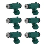 Fuel Injectors Set 6PC For Kia Rio Hyundai Accent 1.6L 2006-2011 Top Feed. Fixed Price $33.76.