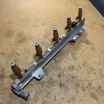 Volvo Fuel Rail Brown Injectors S60 C70 S70 V70 Oem 5CYL Cleaned With New Parts. Fixed Price $94.99.