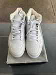 Size 9.5 - Air Jordan 1 Retro 2002 White Chrome Preowned/fast Shipping!. Fixed Price $85.00.