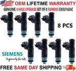 Oem X8 Siemens 4 Hole Upgrade Fuel Injectors For Dodge Ram 1500 2500 3500 5.7L. Fixed Price $159.55.