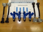 4X New Acura Rdx 410CC Denso Fuel Injectors W/adapters: Flow Sheet Included. Fixed Price $155.00.