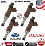 Genuine 4X Fuel Injectors For 2015-17 Subaru Impreza Crosstrek Xv # 16611-AA920. Fixed Price $170.00.