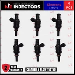 Bmw Siemens Deka Flow Matched 1427240 Fuel Injectors Set Of 2.5L 2.8L I6. Fixed Price $180.50.