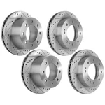 Front & Rear Brake Disc Rotors For Chevy Chevrolet Silverado 3500 Hd Gmc Sierra. Fixed Price $407.02.