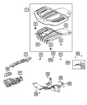 Genuine Mopar Fuel Rail Cover 68465659AC. Fixed Price $10.10.