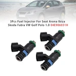 3PCS Fuel Injector For Seat Arona Ibiza Skoda Fabia Vw Golf Polo 1.0 04E906031H. Fixed Price $45.78.