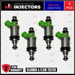 Oem Denso 23250-74140 Fuel Injector Set Of For 1994-2000 Toyota 2.0L 2.2L I4. Fixed Price $152.00.