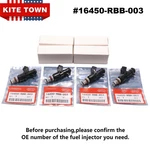 4X Oem Honda Fuel Injectors Assembly,air Assist For 06-11 Civic 16450-RBB-003. Fixed Price $49.99.