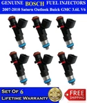 6X Oem Bosch Fuel Injectors For 2007-10 Saturn Outlook Buick Gmc 3.6L 0280158154. Fixed Price $95.00.