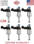 Oem Bosch 6X Fuel Injectors For 09-11 Chevy Camaro Traverse & Gmc Acadia 3.6L V6. Fixed Price $210.00.