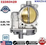 Genuine Throttle Body For 07-14 Chevrolet Gmc Pontiac 3.6L 4.3L V6 #12595829. Fixed Price $92.00.
