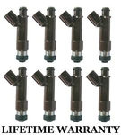 8X Genuine Denso Fuel Injectors For Toyota Tundra Sequoia 4RUNNER GX470 LX470. Fixed Price $199.00.
