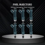 6PCS Fuel Injectors For Toyota Tacoma 4.0L 2006-2015 Tundra 2007-2011. Fixed Price $38.99.