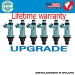 Lexus IS300 Denson 2JZGE 3.0 Turbo Fuel Injectors Set 6 Upgrade. Fixed Price $124.99.