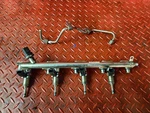 2015-2018 Fuel Injectors Set With Rail Ford Edge 2.0 FB5E9F797AC Turbo. Fixed Price $106.16.