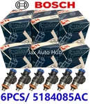 6X Oem 5184085AC New Genuine Bosch Fuel Injectors Wrangler Challenger 3.6L. Fixed Price $55.00.