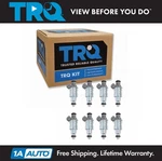 Trq Fuel Injector Set Of 8 For Dodge Ram Dakota Durango Grand Cherokee 5.2L 5.9L. Fixed Price $174.95.