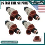 4X Fuel Injectors For 1989-1995 Toyota 4RUNNER Pickup T100 22RE 2.4L 23250-35040. Fixed Price $32.19.