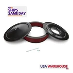 Racing Power R2351, Kit 14INX3IN Performance Sty Air Cleaner Blk/red. Fixed Price $78.42.