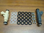 Bosch Type Iii EV3 EV6 Fuel Injector Pintle Caps, O-rings & Filter Screen Kit. Fixed Price $18.69.