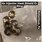 New 6X Pcs Injector Heat Shield O-ring (OM616, OM606, OM617, OM602, OM603) FA1. Fixed Price $6.30.