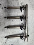 15-18 Mercedes W205 C300 Engine Fuel Rail W/ Injectors 2740700995 Oem. Fixed Price $200.00.