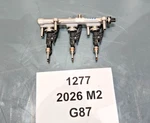 Oem Bmw G80 G87 M2 M4 Engine S58 3.0L Fuel Injectors W/ Rail Line 1-3 Cyl 287MI. Fixed Price $399.95.