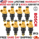 Brand New Bosch Set Of Fuel Injectors 1985-1997 Ford 5.0L V8 5.8L. Fixed Price $249.00.