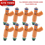 Reman Denso 8X Fuel Injectors 2W93-AA 195500-4280 For Range Rover 03-09 Jaguar. Fixed Price $62.99.