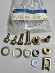 New Mercedes W123 Engine Hood Bonnet Repair Install Set 1238800047. Fixed Price $52.00.