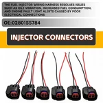 6PCS Fuel Injector Wiring Harness Connector Plugs For 1994-2004 Jeep Wrangler. Fixed Price $24.69.