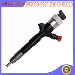 Fuel Injector 095000-5921 23670-0L020 For Denso Toyota Hiace Hilux 2KD-FTV. Fixed Price $149.00.