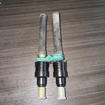 Lot Of Nos Bosch 0280150118 Jaguar V12 Fuel Injectors With Long Hoses. Fixed Price $134.99.