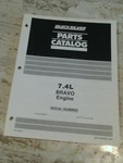 Mercrusier 7.4L Bravo Engine Parts Catalog Manual 1987 90-19013 Dealer Oem. Fixed Price $10.49.