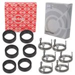 6 X Elring Sealing Original Decoupling Element Injection Valve For Bmw N53/. Fixed Price $92.00.