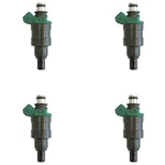 Fuel Injector Set For Mazda 323 & Mercury Tracer. Fixed Price $184.41.