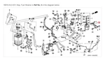 Honda Acura Genuine Oem Nsx Stay, Fuel Strainer 16918-SL0-931. Fixed Price $48.50.