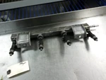 Fuel Injectors Set With Rail For 10-12 Mazda CX-7 2.5 8E5GAB. Fixed Price $69.95.