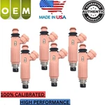 Denso 6X New Oem Fuel Injector 2004-2010 Toyota Highlander 3.3L V6 #23250-20030. Fixed Price $220.00.