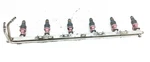 1999-2000 Bmw M52TU 6-CYL 2.5L 2.8L Engine Fuel Delivery Rail Injectors. Fixed Price $80.74.